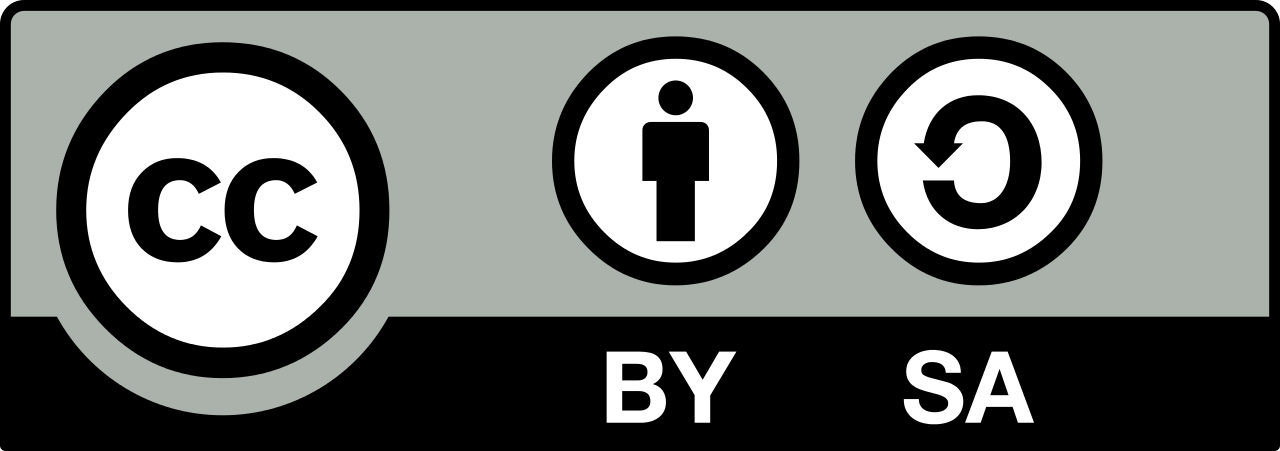 Creative Commons Attribution ShareAlike license icon